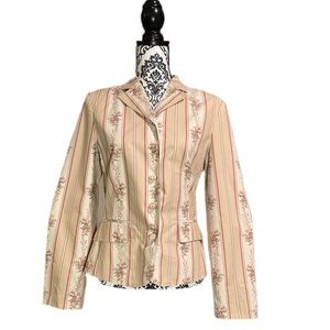 THE LIMITED Floral Blazer